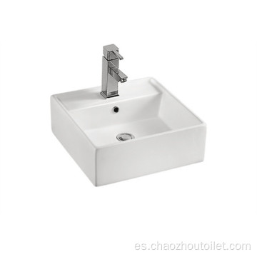 Lavabo esmaltado blanco Lavabo Art Lavabo de cerámica